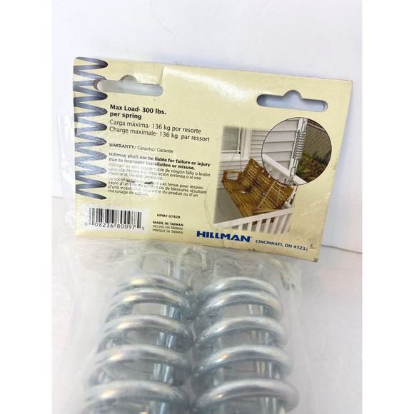 Hillman 0.56-in x 7.25-in Porch Swing Spring 2-pack New - Picture 5 of 6